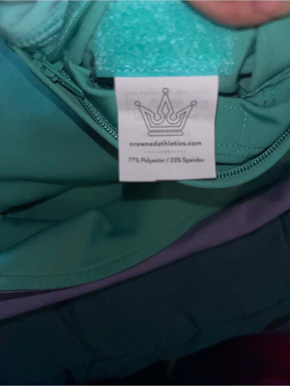 Crowned Athletic Lilac Arabian Nights Full-Zip Jacket NWT XL - Picture 14 of 16